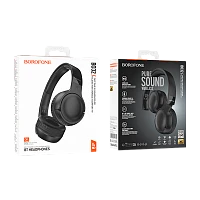 Наушники полноразмерные Borofone BO32 bluetooth 5.4 с микр. черный (1/60)