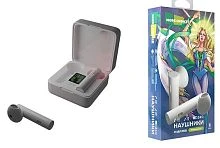 Наушники вставные MORE CHOICE BW41S bluetooth 5.0 с микр. солнечная батарея белый