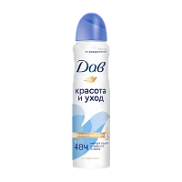Дезодорант женский Dove Красота и уход спрей 150мл (1/6)