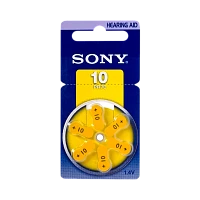 Батарейка Sony ZA10 BL6 Zinc Air 1.4V (6/60/300/90000)