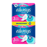 Прокладки женские гигиенические Always Ultra Super 16шт. (1/16)