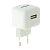 Сетевое З/У Energizer Hightech 1USB 2.1A с кабелем Lightning белый