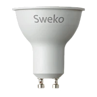 Лампа светодиодная Sweko RAP16 GU10 7W 4000К 230V (1/5/100)