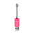 Картридер Smartbuy 706 USB2.0 microSD розовый (1/20)
