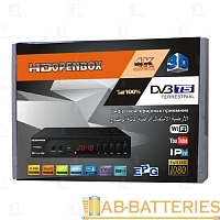 Приставка для цифрового ТВ Openbox KY-2018F DVB-T/T2 металл черный (1/60)