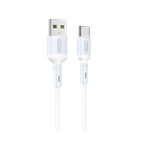 Кабель HOCO X65 USB (m)-Type-C (m) 1м 3.0A TPE белый (1/31/310)
