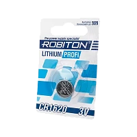 Батарейка Robiton PROFI CR1620 BL1 Lithium 3V (1/40/1800)