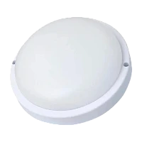 Светильник влагозащищенный Ultraflash LBF-0603 15W 220V LED IP54 140мм белый (1/40)