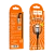 Кабель HOCO X38 USB (m)-Type-C (m) 1.0м 2.4A нейлон черный (1/30/300)