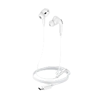 Наушники внутриканальные HOCO M1 PRO с микр. белый (1/34/340)