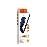 Кабель HOCO X59 USB (m)-microUSB (m) 1м 2.4A нейлон синий (1/30/300)