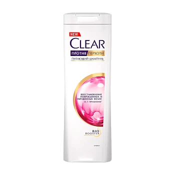 Шампунь Clear Восстановление поврежденных и окрашенных 400мл (1/12)