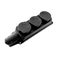 Колодка Прогресс 3р.С/З каучук черный (без инд.упаковки) (1/4/40)