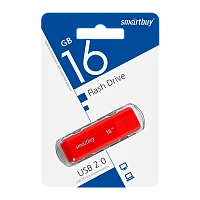 Флеш-накопитель Smartbuy Dock 16GB USB2.0 пластик красный