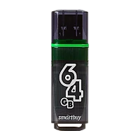 Флеш-накопитель Smartbuy Glossy 64GB USB3.0 пластик серый