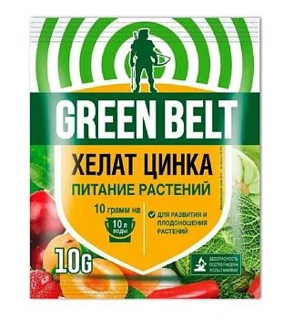Удобрение GREEN BELT Хелат цинка 10г (1/50)