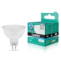 Лампа светодиодная Camelion JCDR GU5.3 9W 4000К 220V софит матовая (1/5/100)