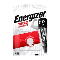 Батарейка Energizer CR1632 BL1 Lithium 3V (1/10/140)