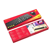 Набор клавиатура+мышь проводной Borofone BG6 черный (1/20)