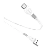 Кабель HOCO X40 USB (m)-microUSB (m) 1.0м 2.4A TPE белый (1/33/330)
