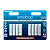 Аккумулятор предзаряженный RTU Panasonic HR6 AA BL8 NI-MH eneloop 1900mAh (8/80/320)