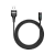 Кабель HOCO U76 USB (m)-microUSB (m) 1.2м 2.4A нейлон магнит черный (1/22/220)