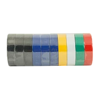 Изолента Еврогарант/EG 15мм*10м ПВХ белый (10/200)