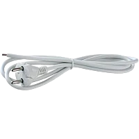 Сетевой кабель Volsten SR-LR4 ПВС2х1 с универс. вилкой 2200Вт 10А б/з 1.5м белый (1/10/150)