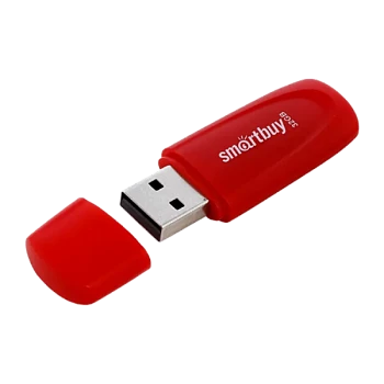 Флеш-накопитель Smartbuy Scout 32GB USB2.0 пластик красный