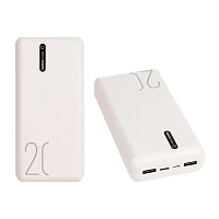 Внешний аккумулятор Remax RPP-296 Langdong 20000mAh 2.1A белый (1/40)