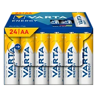 Батарейка Varta ENERGY LR6 AA CUBE Pack24 Alkaline 1.5V (4106) (24/288)
