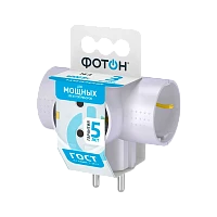 Разветвитель Фотон АМ 16-3ТЕ 3р.С/З 16A белый (1/20/120)