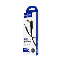 Кабель AUX HOCO UPA14 Jack 3.5mm (m)-Jack 3.5mm (m) 1м TPE черный (1/30/300) 