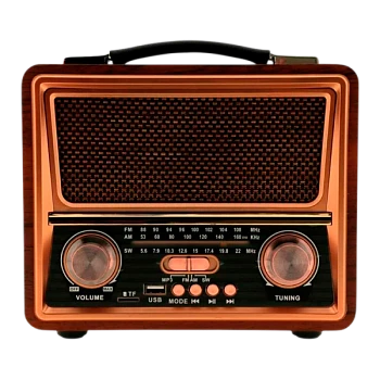 Радиоприемник DEESPI S1219 RE-09 пластик BT/AM/FM/SW/USB/AUX/MicroSD РЕТРО-стиль