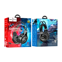 Наушники полноразмерные HOCO W106 Tiger с микр. игровые черный (1/30)