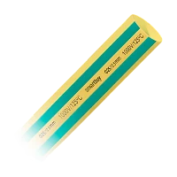 Термоусаживаемая трубка Smartbuy 25/12,5, желтый-зеленый, 1 метр (SBE-HST-25-yg)