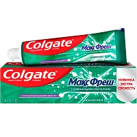 Зубная паста COLGATE Нежная мята МаксФреш 100мл (1/72)