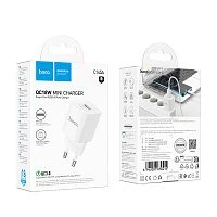 Сетевое З/У HOCO C145A 1USB 18W QC3.0 белый