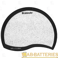 Коврик для мыши Defender Ergo opti-laser 215х165х1.2 мм черный (1/20)