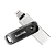 Флеш-накопитель SanDisk Go iXpand 64GB USB3.0 Lightning (m) металл+пластик черный