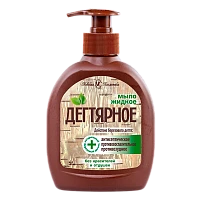Жидкое мыло для рук Невская косметика Дегтярное 300мл (1/24)