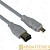 Кабель Smartbuy KA-118 FireWire 400 4P (m)-FireWire 400 6P (m) 1.8м силикон серый (1/50)