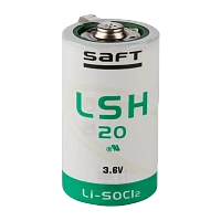 Батарейка Saft LSH20 (А373/LR20/D) Б/УП Li-SOCl2 3.6V 13000mAh высокоток. 