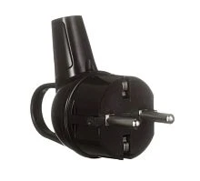 Удлинитель Космос 4р.С/З 10A 5.0м с выкл. ПВС 3x1мм² IP20 USB черный (1/30)