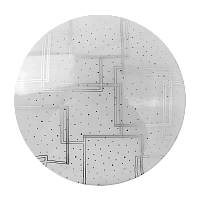 Светильник настенно-потолочный Ultraflash LBS-8132 32W 230V LED IP20 325мм белый (1/20)