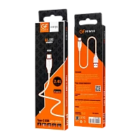 Кабель GFPower 17T USB (m)-Type-C (m) 1м 2.4A ПВХ белый (1/648)