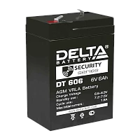 Аккумулятор свинцово-кислотный Delta DT 606 6V 6Ah (1/20)