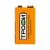 Батарейка Трофи Super Крона 6F22 Shrink 1 Heavy Duty 9V (1/10/500/14000)