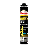 Монтажная пена Момент МОНТАЖ PRO PА750 750мл (1/12)