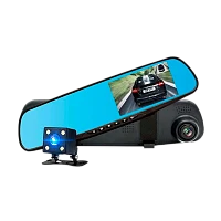 Видеорегистратор ENERGY POWER 568 (809) 2камеры + зеркало заднего вида miniUSB (1/50)